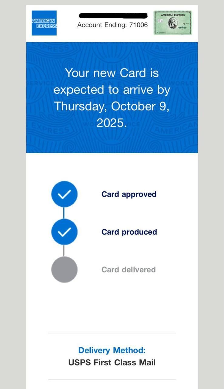 US Kreditkarte Approval Bestätigung