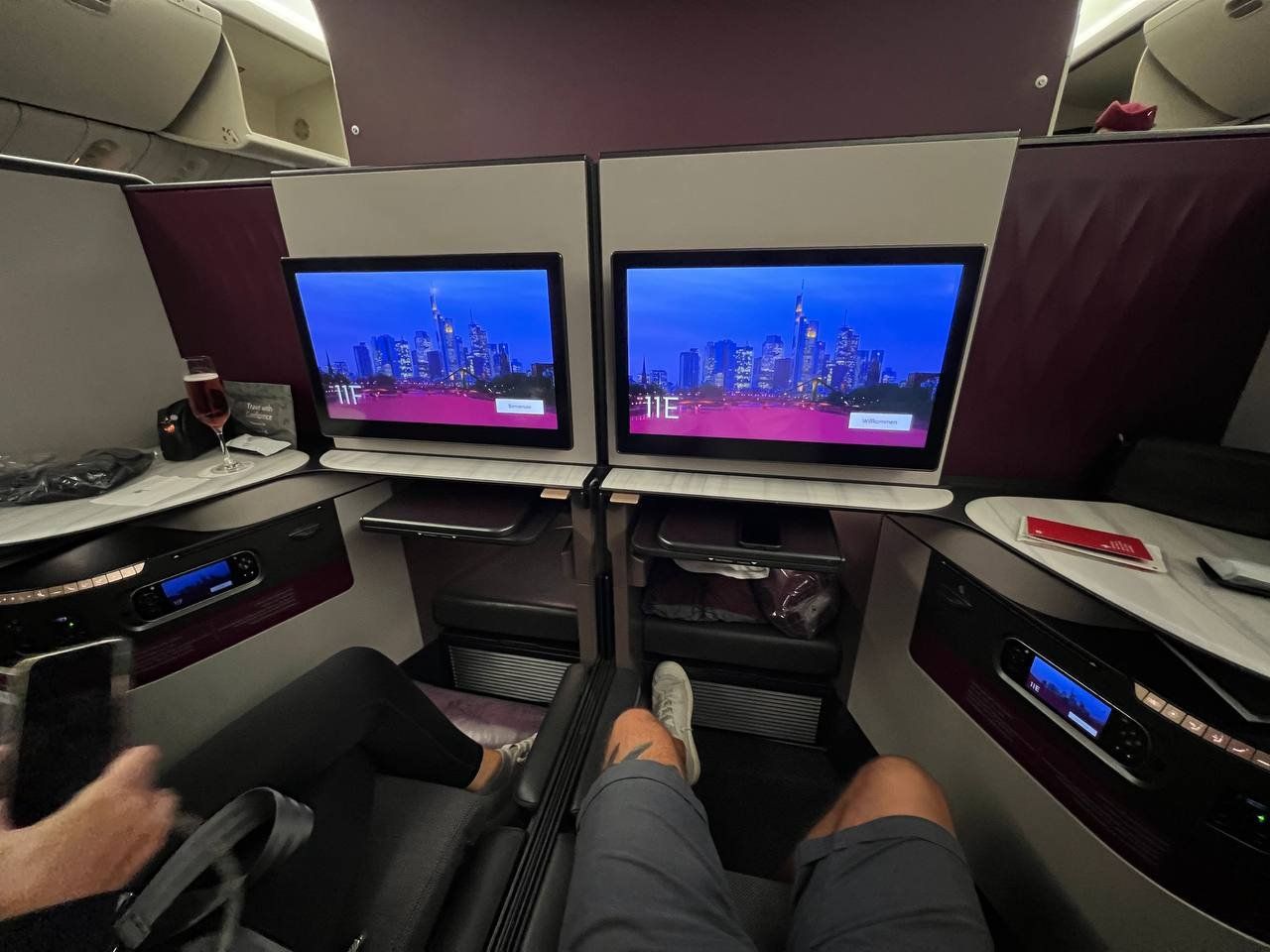 Qatar Airways Qsuite Business Class